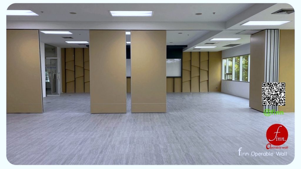 MOVABLE WALL SYSTEM (ผนังกันเสียงเคลื่อนที่) By FINN De'cor