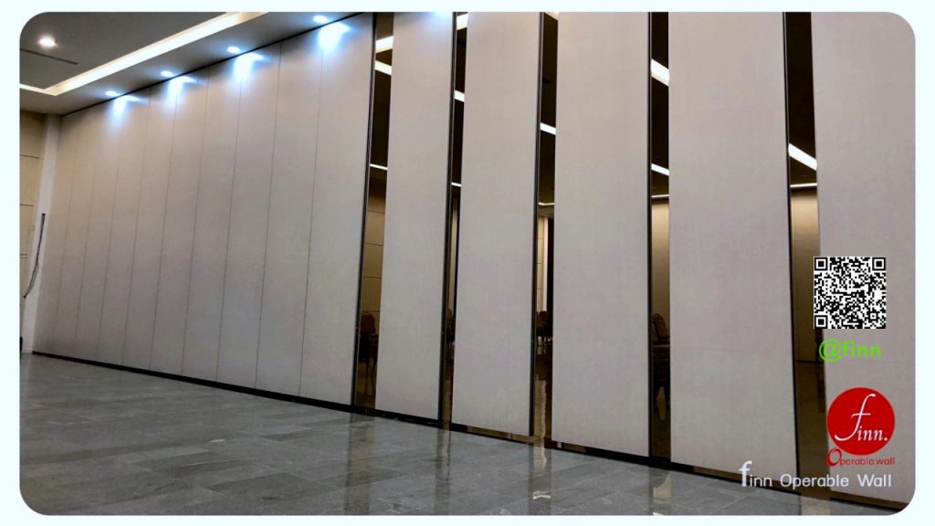 MOVABLE WALL SYSTEM (ผนังกันเสียงเคลื่อนที่) By FINN De'cor