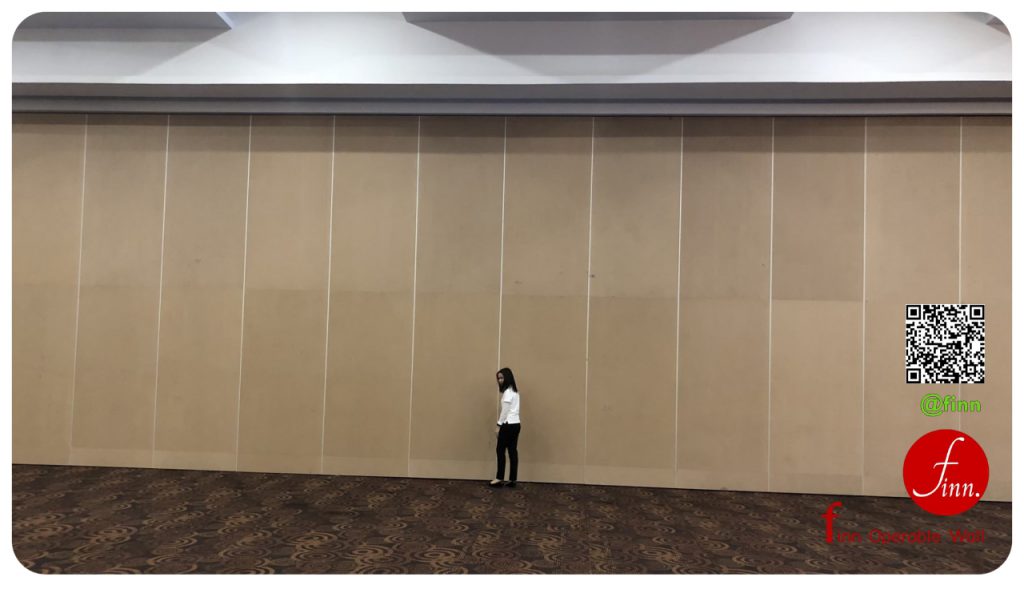 MOVABLE WALL SYSTEM (ผนังกันเสียงเคลื่อนที่) By FINN De'cor